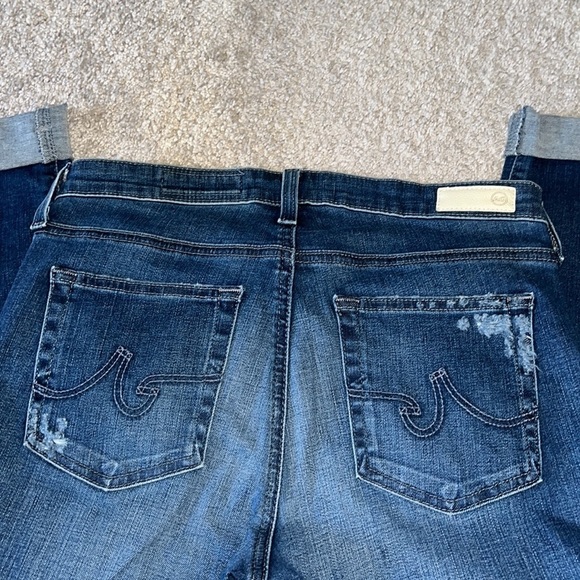 AG Adriano Goldschmied The Prima Cigarette Roll Up Jeans Womens 28R (NWOT) - Picture 3 of 8